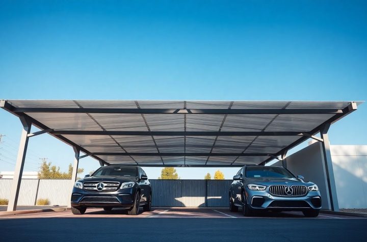 Nowoczesne wiaty garażowe: trwałość, materiały i technologie